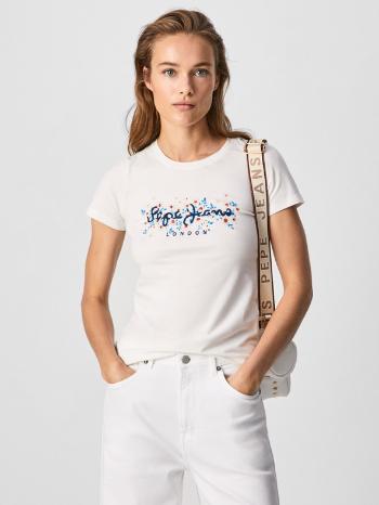 Pepe Jeans Bego Tricou Alb