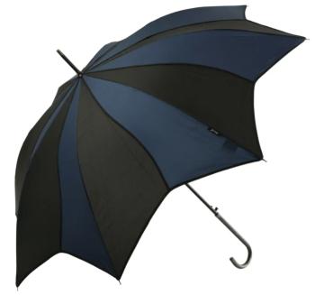 Blooming Brollies Umbrelă pentru femei Black Swirl EDSSWBB Dark