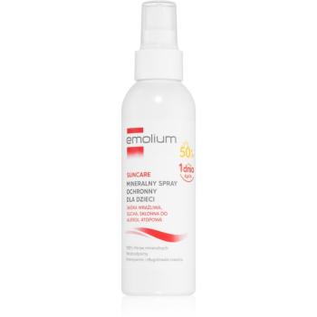 Emolium Sun Care fluid protector cu minerale pentru fata pentru copii SPF 50+ 100 ml