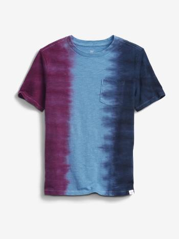 GAP Organic Cotton Dip-Dye Tricou pentru copii Albastru