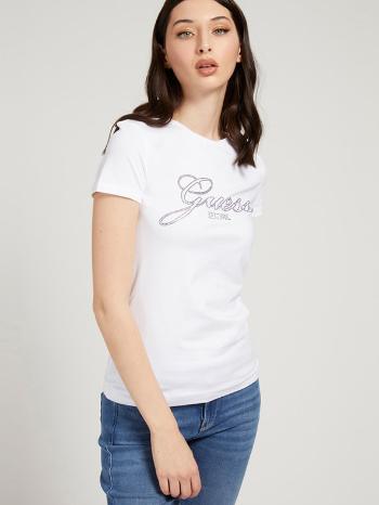 Guess Selina Tricou Alb