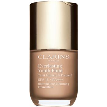 Clarins Everlasting Youth Fluid make-up pentru luminozitate SPF 15 culoare 109 Wheat 30 ml