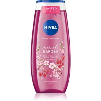 Nivea Miracle Garden Cherry Blossom & Pomegranate gel de dus revigorant 250 ml