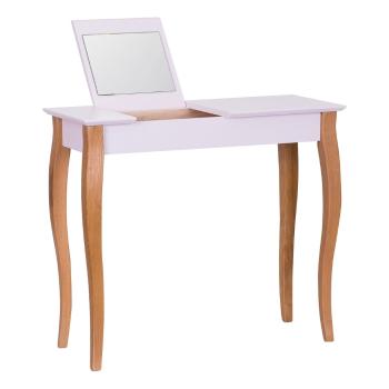 Masă de toaletă cu oglindă Ragaba Dressing Table, lungime 85 cm, roz