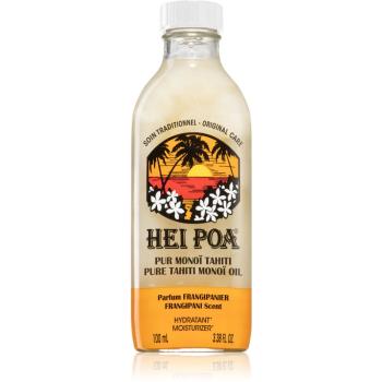 Hei Poa Pure Tahiti Monoï Oil Frangipani ulei multifunctional pentru corp si par 100 ml