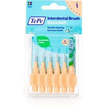 TePe Interdental Brush Extra Soft perie interdentara Orange 0,45 mm 6 buc