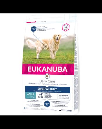 EUKANUBA Daily Care Overweight Adult Dog Hrana uscata pentru caini adulti supraponderali sau poststerilizati 2,3 kg