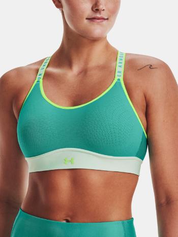 Under Armour UA Infinity Mid Bra Blocked Sport Sutien Verde