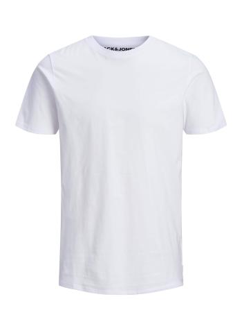 Jack&Jones PLUS Tricou bărbătesc JJEORGANIC Regular Fit 12158482 Alb-3 3XL