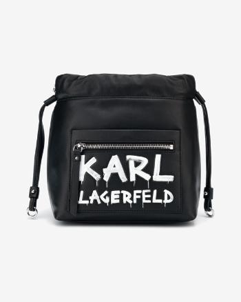 Karl Lagerfeld K/Soho Graffiti Small Genți Negru