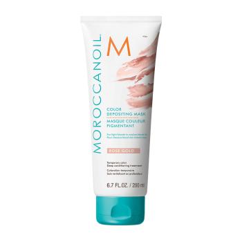 Moroccanoil Mască tonifică pentru păr Rose Gold (Color Depositing Mask) 200 ml