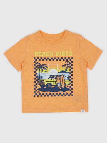 GAP Beach Vibes Tricou pentru copii Portocaliu