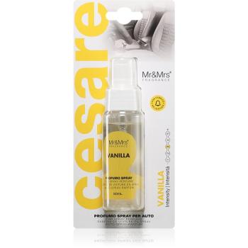 Mr & Mrs Fragrance Cesare Vanilla odorizant de camera pentru mașină 50 ml