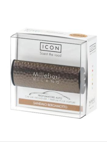 Millefiori Milano Parfum de mașină Icon Metal Shades Lemn de santal și bergamotă 47 g.