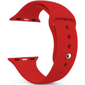 4wrist Curea de silicon pentru Apple Watch - Red42/44 mm- M/L