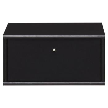 Noptieră de perete neagră Mistral - Hammel Furniture