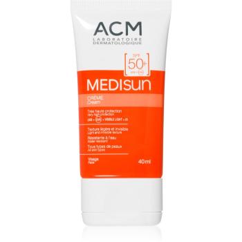 ACM Medisun protectie solara rezistenta la apa pentru fata SPF 50+ 40 ml