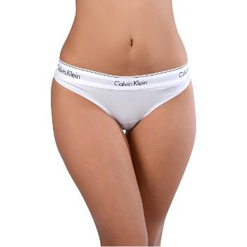 Calvin Klein Thong Chiloței F3786E-100 White XL