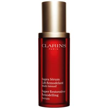 Clarins Super Restorative Remodelling Serum Ser activ pentru a netezi conturul feței 30 ml