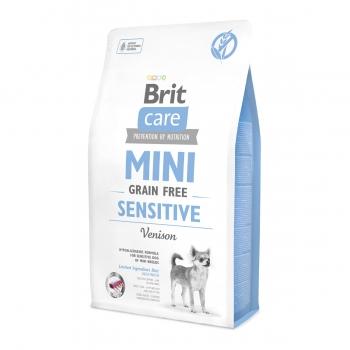 BRIT Care Mini Sensitive, XS-S, Vânat, hrană uscată fără cereale câini, sensibilităţi digestive, 2kg