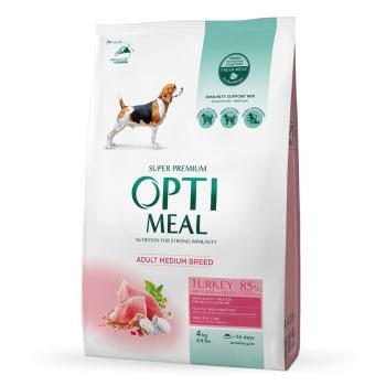 OPTIMEAL Adult M, Curcan, hrană uscată câini, 4kg