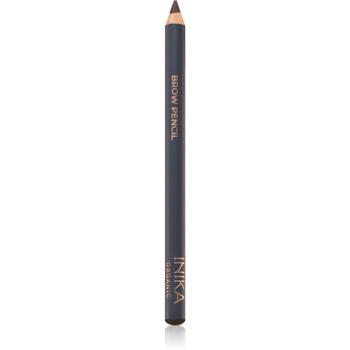 INIKA Organic Brow Pencil creion pentru sprancene culoare Dark Brunette 1,1 g