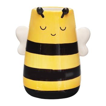 Vază galbenă din dolomită (înălțime 10,5 cm) Bee – Sass & Belle