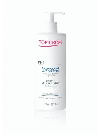 Topicrem Lapte delicat șampon PH5(Gentle Milk Shampoo) 500 ml