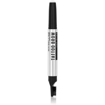 Maybelline Tattoo Brow Lift Stick creion pentru sprancene cu pensula culoare 00 Clear 1 g