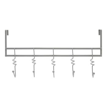 Cuier de ușă gri din metal 46 cm Jaxen – Premier Housewares