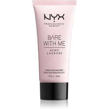 NYX Professional Makeup Bare With Me Hemp Radiant Perfecting Primer baza pentru machiaj 30 ml