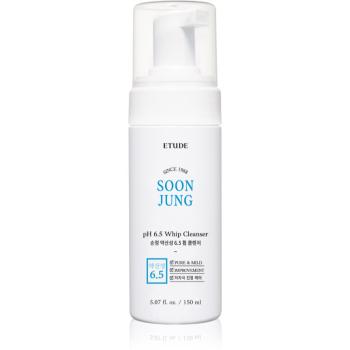 ETUDE SoonJung pH 6.5 Whip Cleanser demachiant spumant delicat pentru piele sensibila si iritabila 150 ml