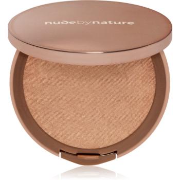 Nude by Nature Flawless Pressed Powder Foundation pudra compacta culoare N4 Silky Beige 10 g