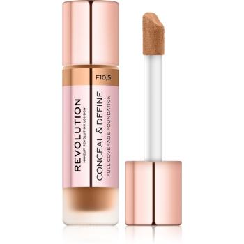 Makeup Revolution Conceal & Define acoperire make-up culoare F10.5 23 ml