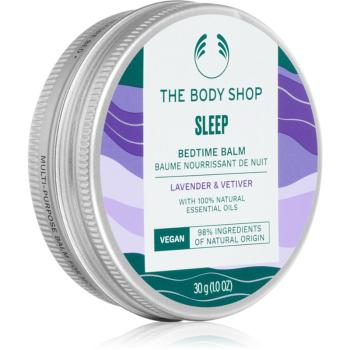 The Body Shop Bedtime Balm Lavender & Vetiver balsam de noapte pentru piele uscata 30 g