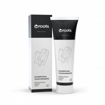 Roots Pastă de dinți cu cărbune activat (Charcoal Toothpaste) 100 ml