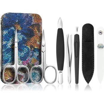 DuKaS Premium Line Solingen Set de manichiură 124 Colorful (+ carcasă)