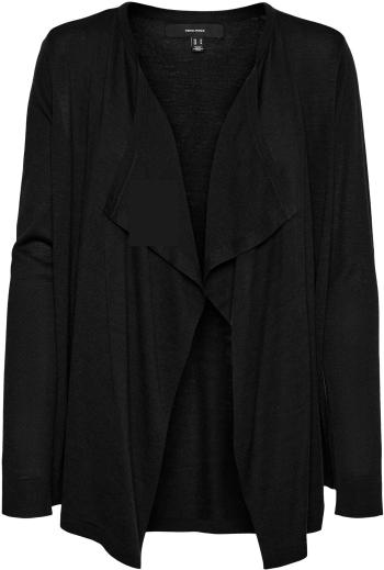 Vero Moda Cardigan pentru femei VMLINNEA 10249539 Black XS