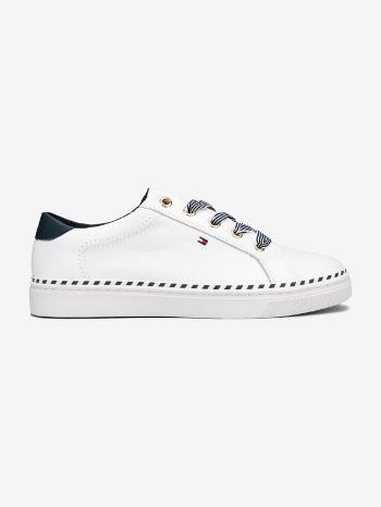 Tommy Hilfiger Nautical Lace Up Teniși Alb