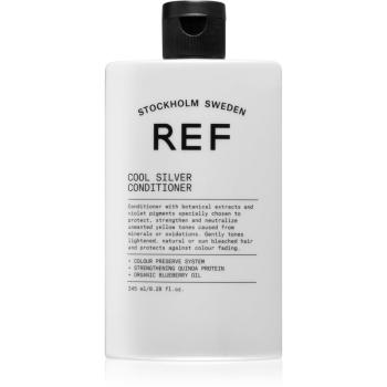 REF Cool Silver Conditioner balsam hidratant de neutralizare tonuri de galben 245 ml