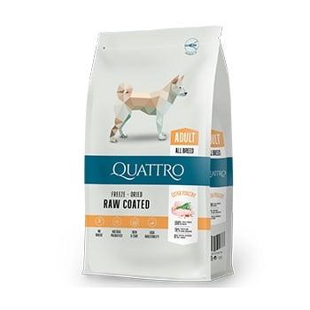 Pachet 2 x Quattro Premium Dog Adult All Breed cu Pui,12 kg