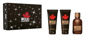 Dsquared² Wood For Him - EDT 100 ml + gel de duș 100 ml + balsam după ras 100 ml