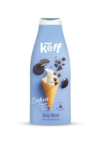 Keff Gel de spălat Biscuiți cremoși (Cookies Cream Body Wash) 500 ml