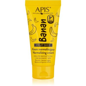 Apis Natural Cosmetics Fruit Shot Banana crema de zi si de noapte pentru pielea problematica 50 ml