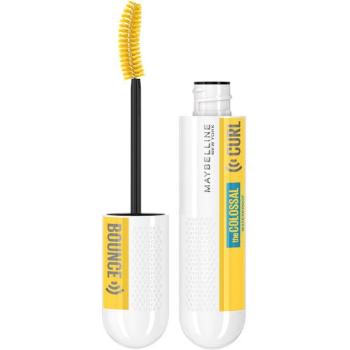 Maybelline Rimel rezistent la apă Colossal Curl Bounce (Waterproof Mascara) 10 ml Black