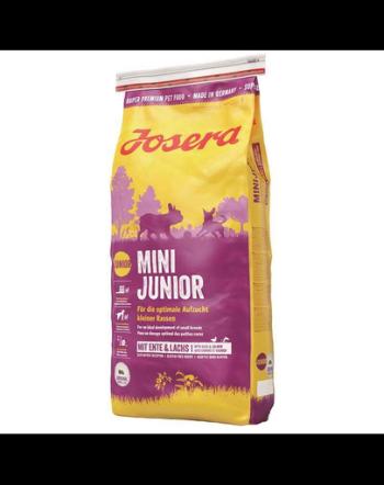 JOSERA Mini Junior hrana uscata caini juniori talie mica 15 kg + Josera geanta bumbac GRATIS