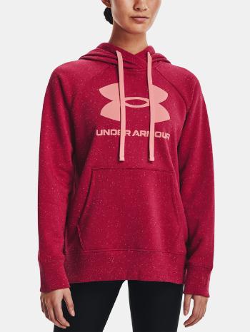 Under Armour Rival Fleece Logo Hoodie Hanorac Roz