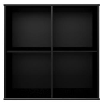 Sistem de rafturi modulare negru 68,5x69 cm Mistral Kubus - Hammel Furniture