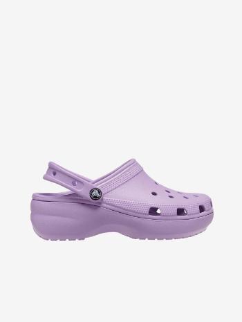 Crocs Classic Platform Clog Papuci Violet