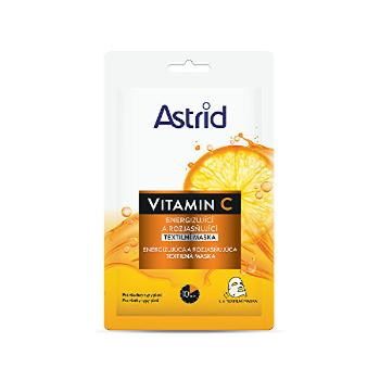 Astrid Mască textilă energizantă și iluminantă Vitamina C 1 buc